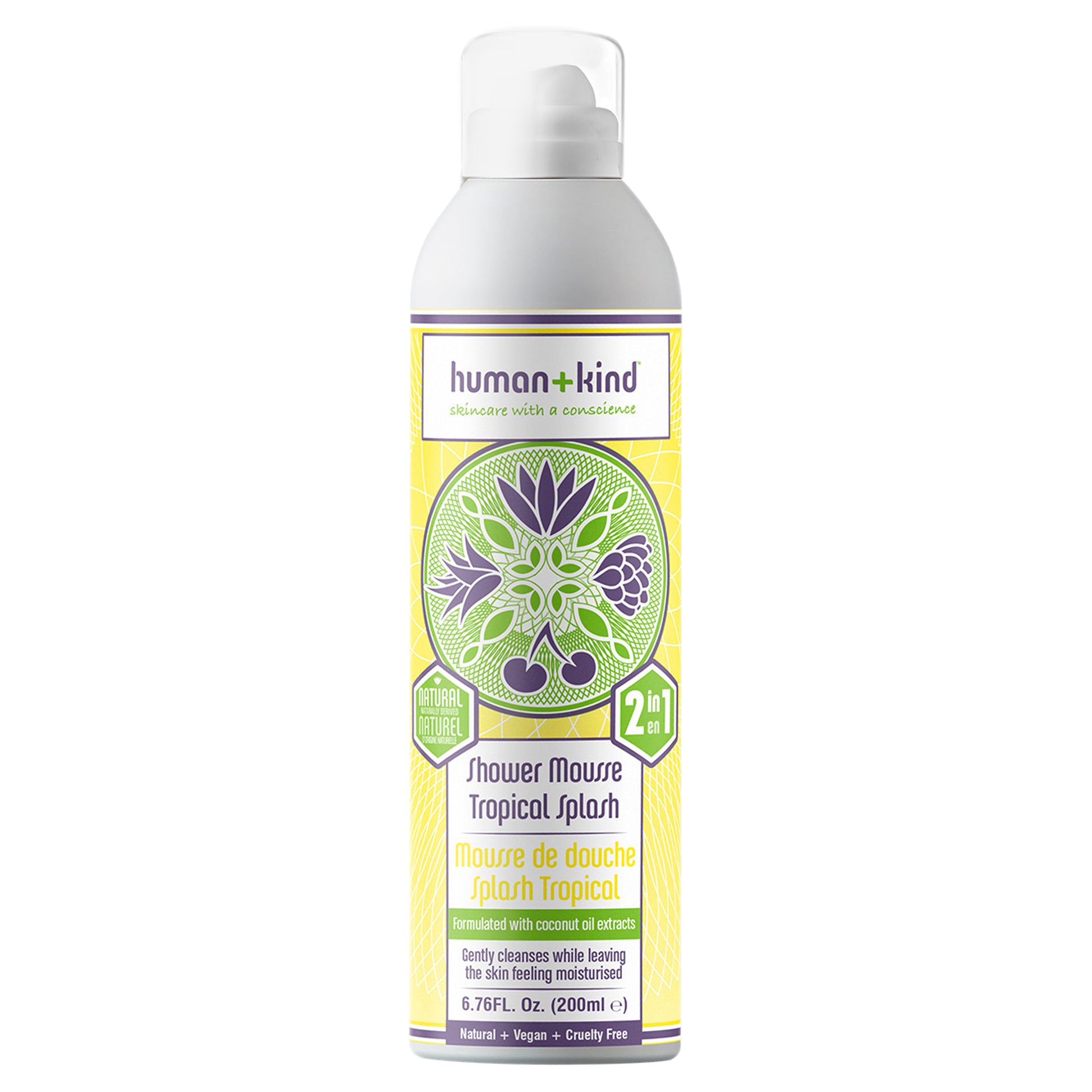 Human+Kind Shower Mousse Bodywash