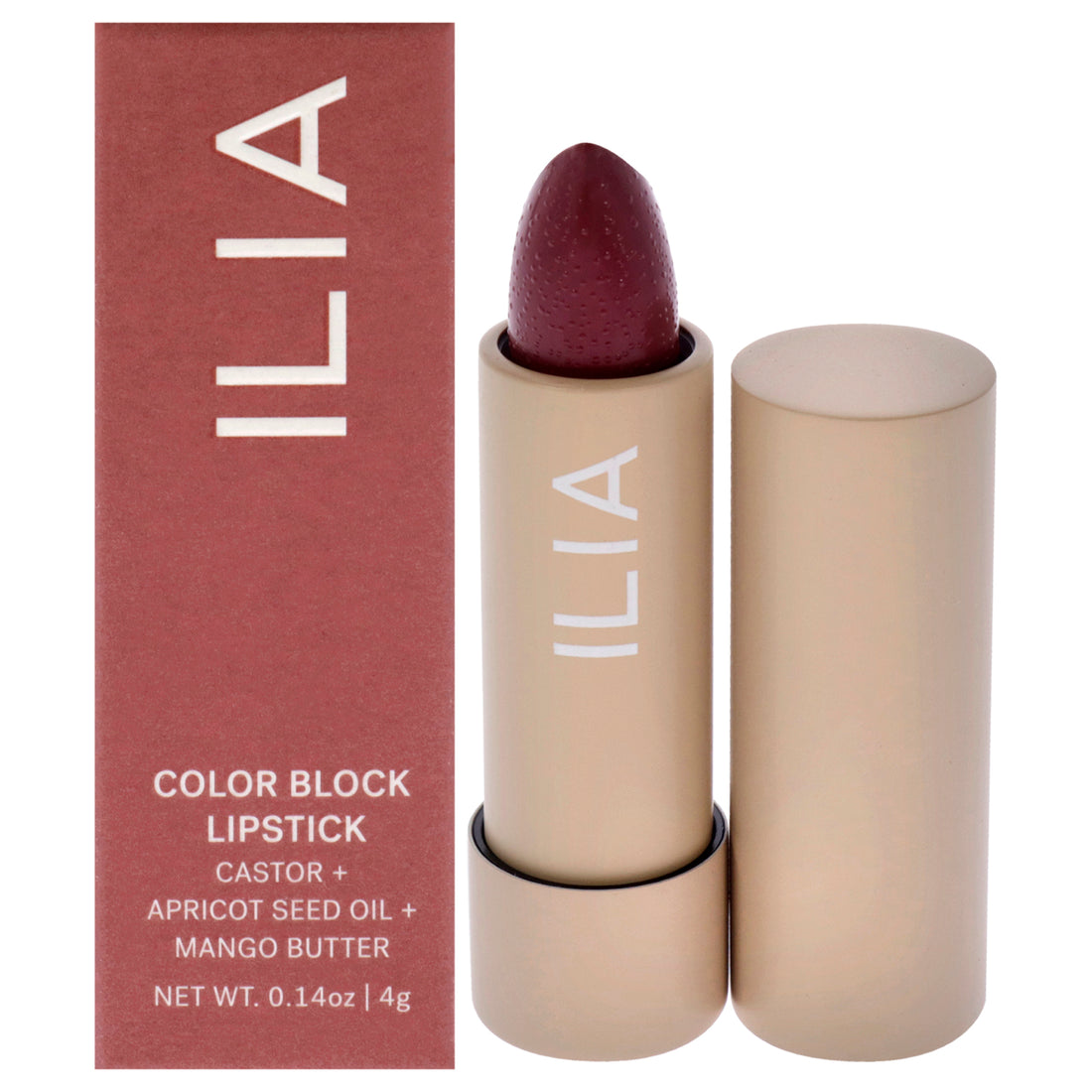 Color Block High Impact Lipstick - Wild Aster by ILIA Beauty for Women 0.14 oz Lipstick