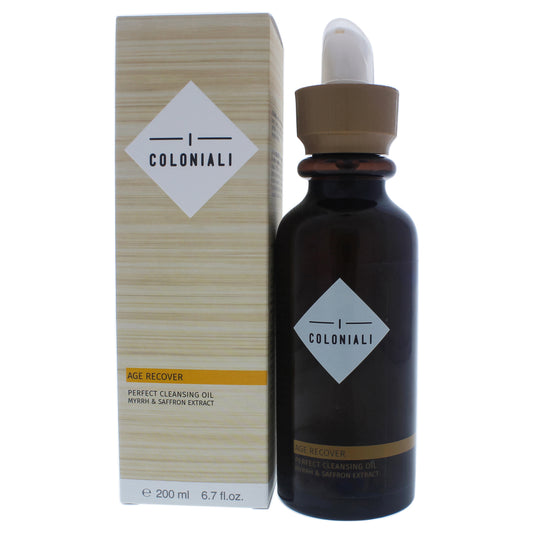 Age Recover Perfect Cleansing Oil by I Coloniali for Women - 6.7 oz Cleanser