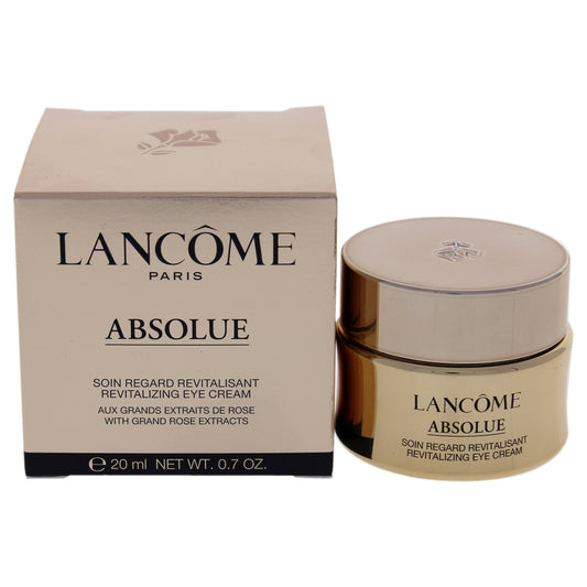 Absolue Revitalizing Eye Cream by Lancome for Unisex - 0.7 oz Cream