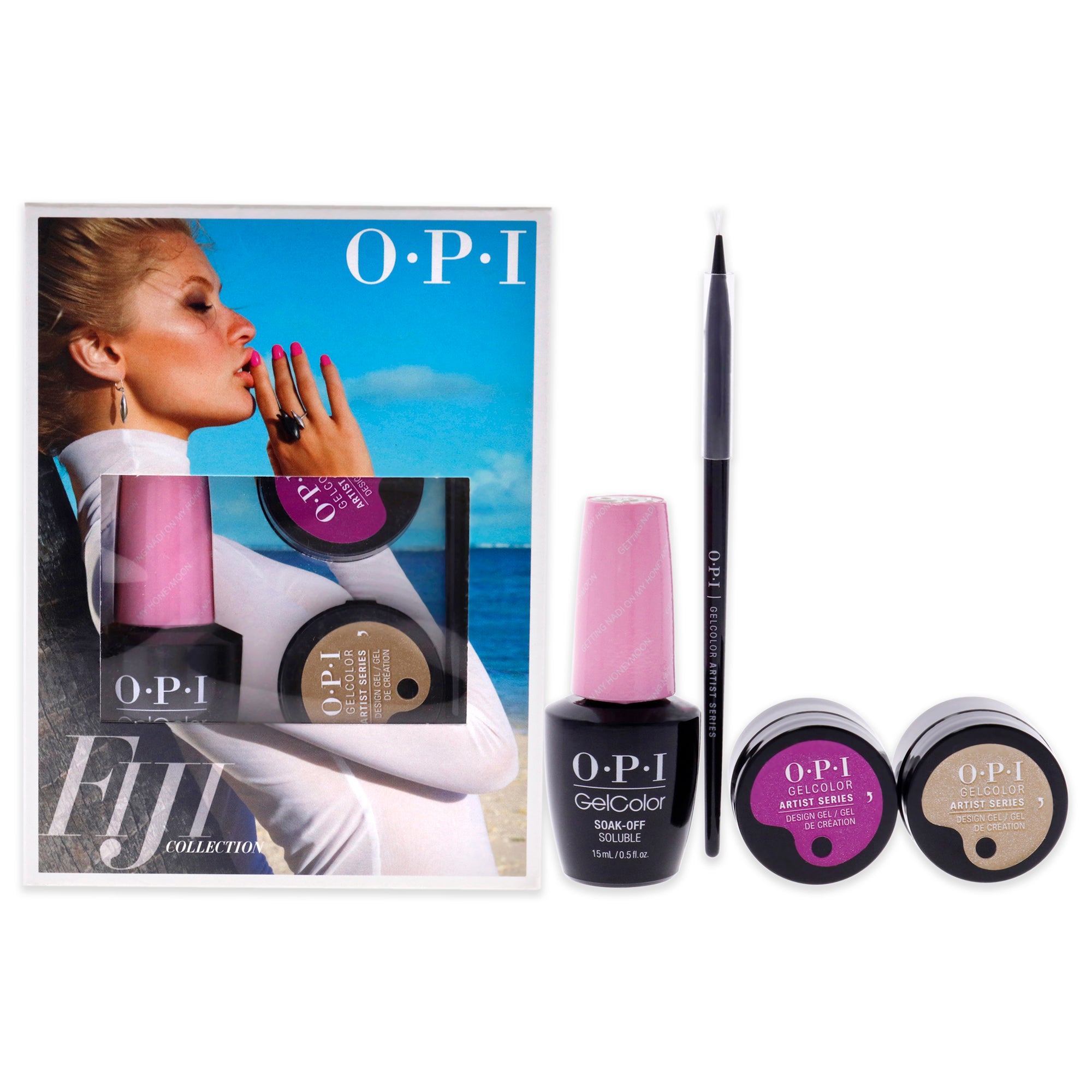 Fiji GelColor and Artist Series Trio - 1 by OPI for Women - 3 Pc 0.5oz GelColor