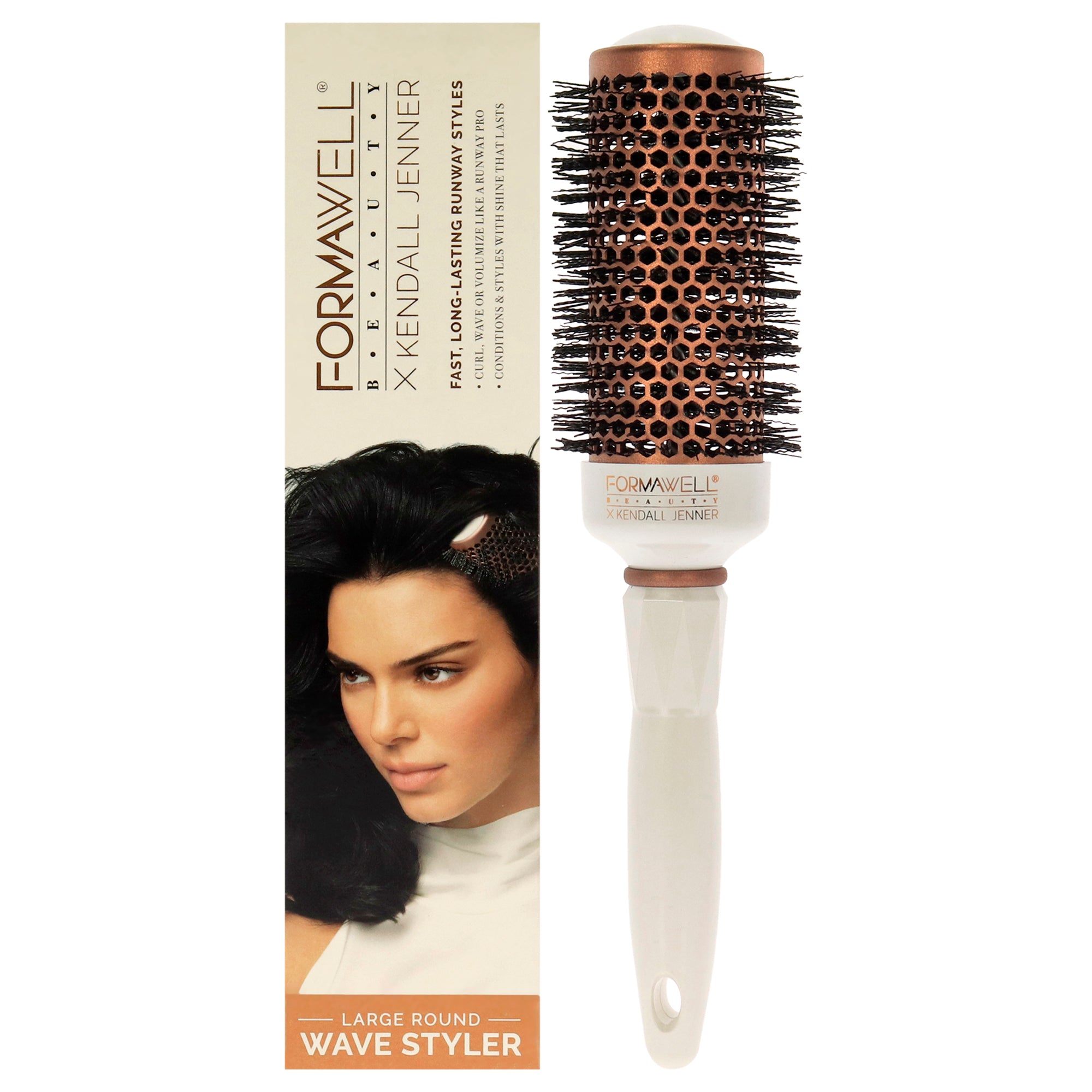 Beauty X Kendall Jenner Large Round Brush by Kendall Jenner for Unisex - 1 Pc Hair Brush