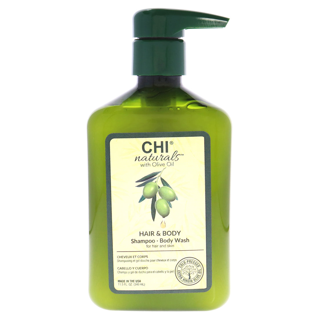 Olive Naturals Hair and Body Shampoo Body Wash
