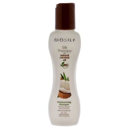 Silk Therapy with Natural Coconut Oil Moisturizing Shampoo
