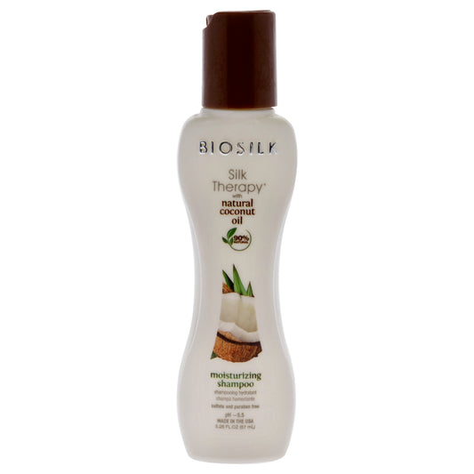 Silk Therapy with Natural Coconut Oil Moisturizing Shampoo