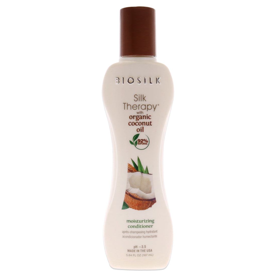 Biosilk Silk Therapy with Coconut Oil Moisturizing Conditioner