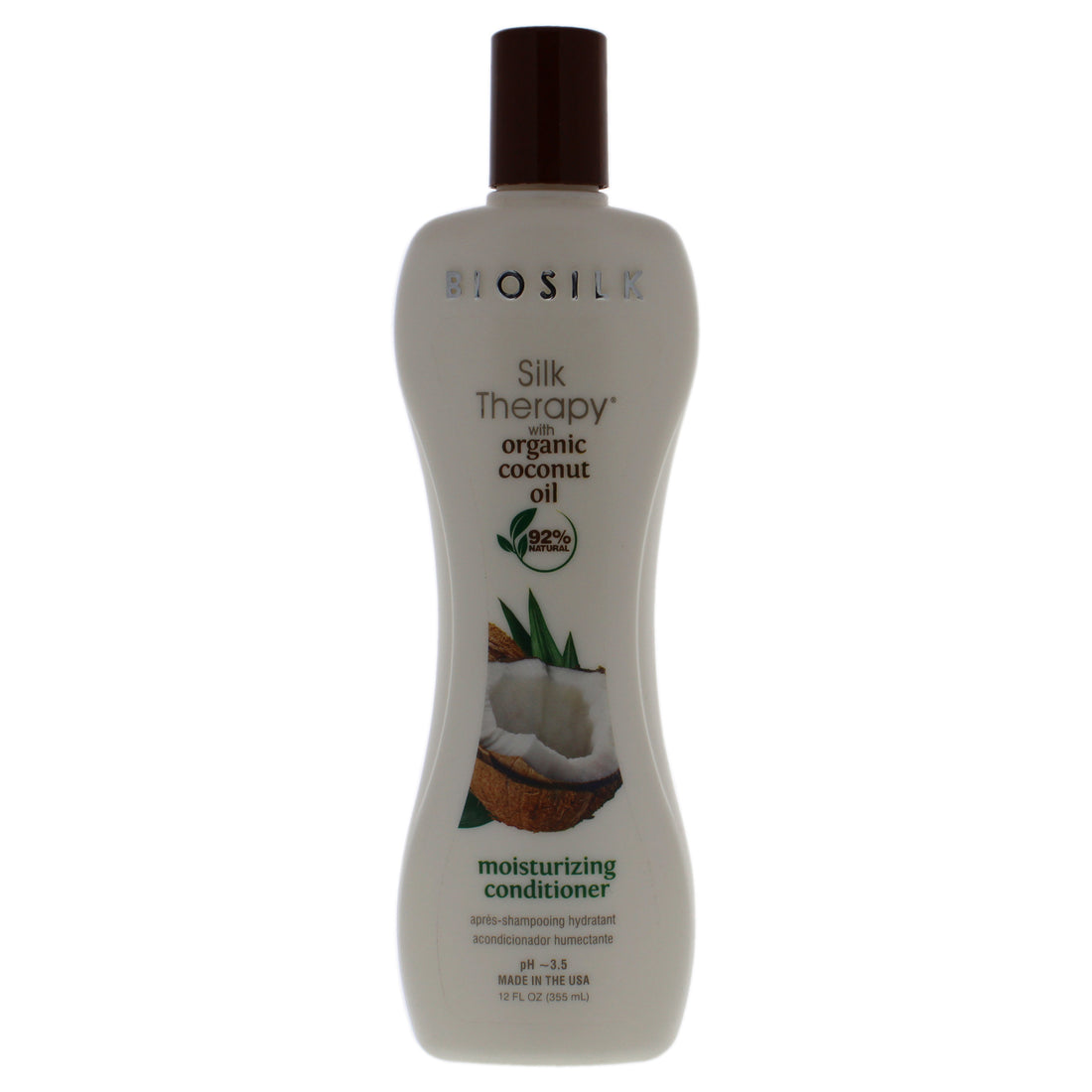 Biosilk Silk Therapy with Coconut Oil Moisturizing Conditioner