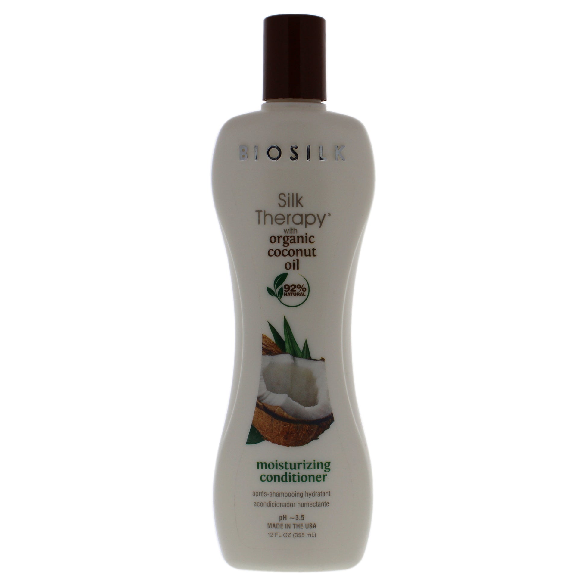 Biosilk Silk Therapy with Coconut Oil Moisturizing Conditioner