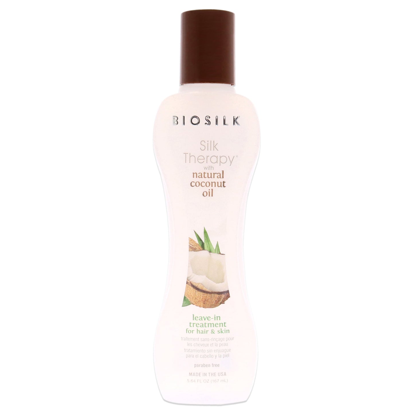Silk Therapy with Organic Coconut Oil Leave-In Treatment