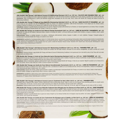 Silk Therapy With Organic Coconut Intense Moisture Kit Gift Set