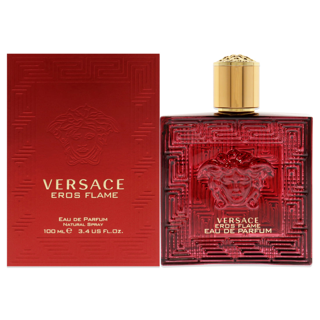 Versace Eros Flame by Versace for Men 3.4 oz EDP Spray