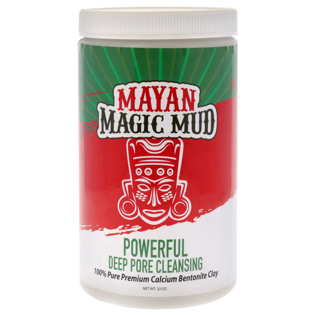 Mayan Magic Mud Powerful Deep Pore Cleansing Calcium Bentonite Clay