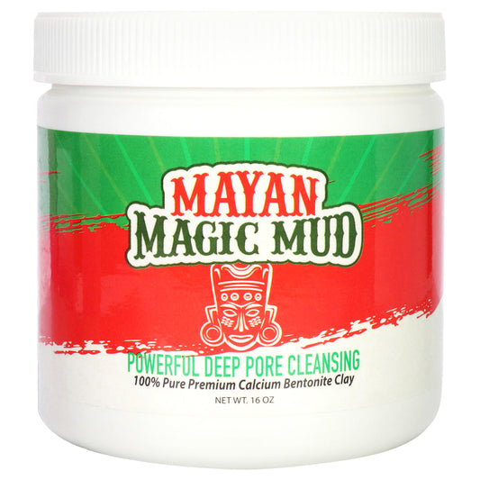 Powerful Deep Pore Cleansing Clay by Mayan Magic Mud for Unisex - 16 oz Cleanser