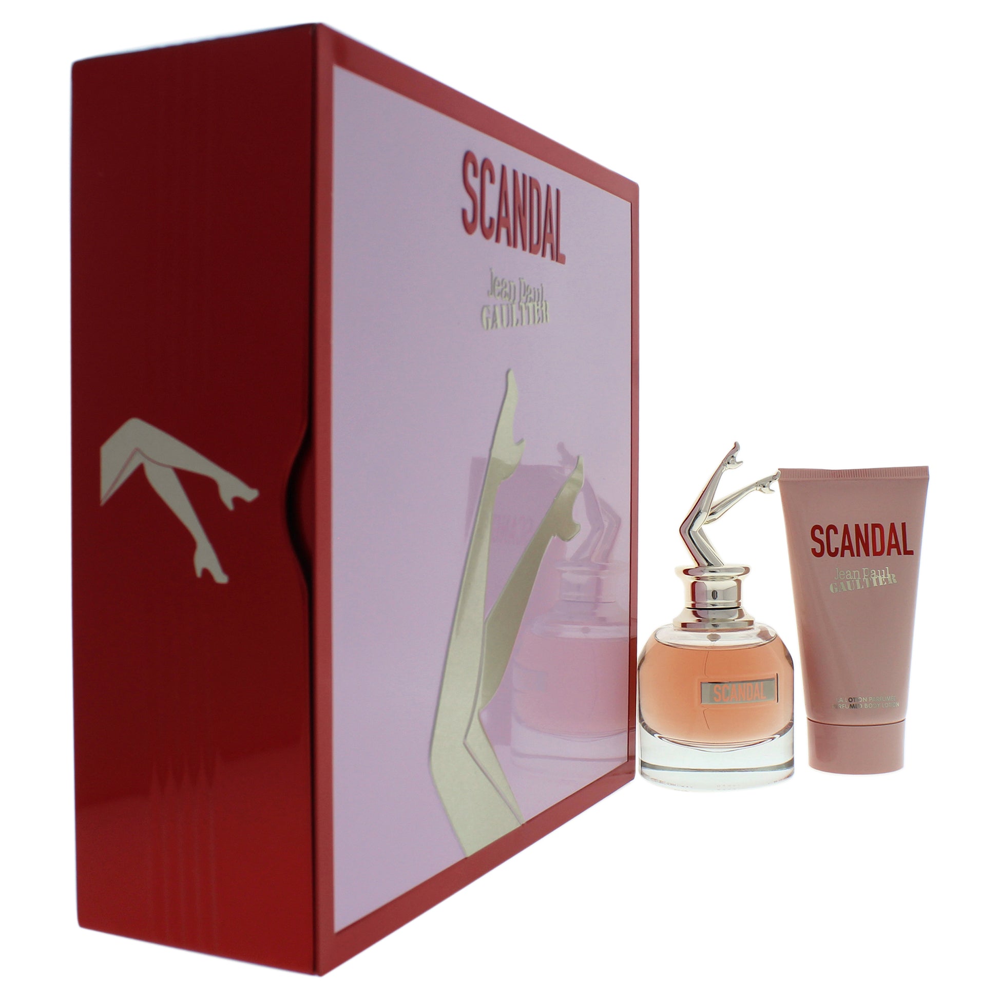 Scandal by Jean Paul Gaultier for Women - 2 Pc Gift Set 1.7oz EDP Spray, 2.5oz Perfumed Body Lotion