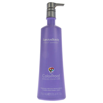 Signature Blonde Violet Shampoo by ColorProof for Unisex 25.3 oz Shampoo