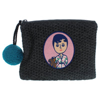 Aurore and Jean Paul Knit PomPom Pouch