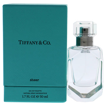 Sheer by Tiffany and Co. for Women - 1.7 oz EDT Spray