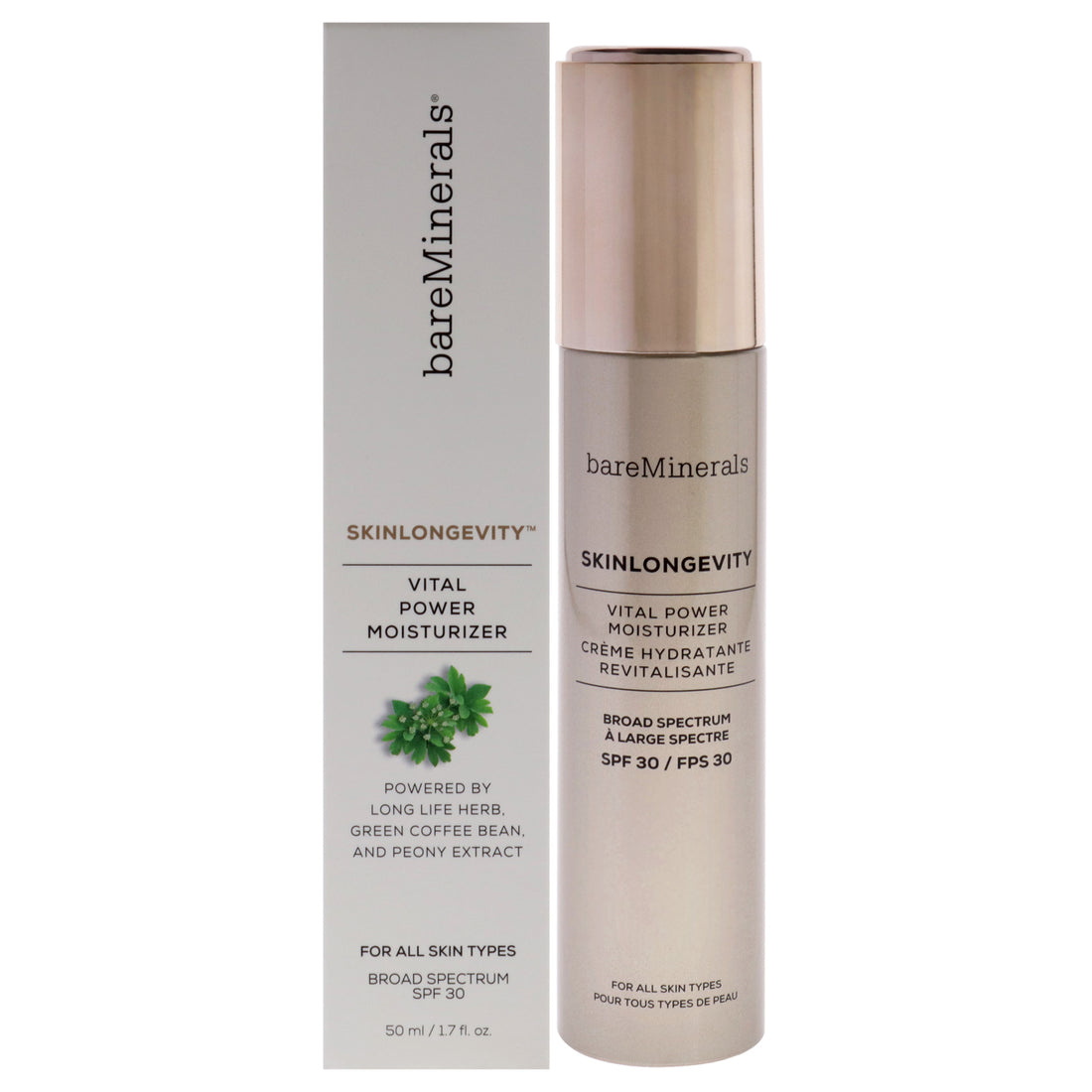 Skinlongevity Vital Power Moisturizer SPF 30
