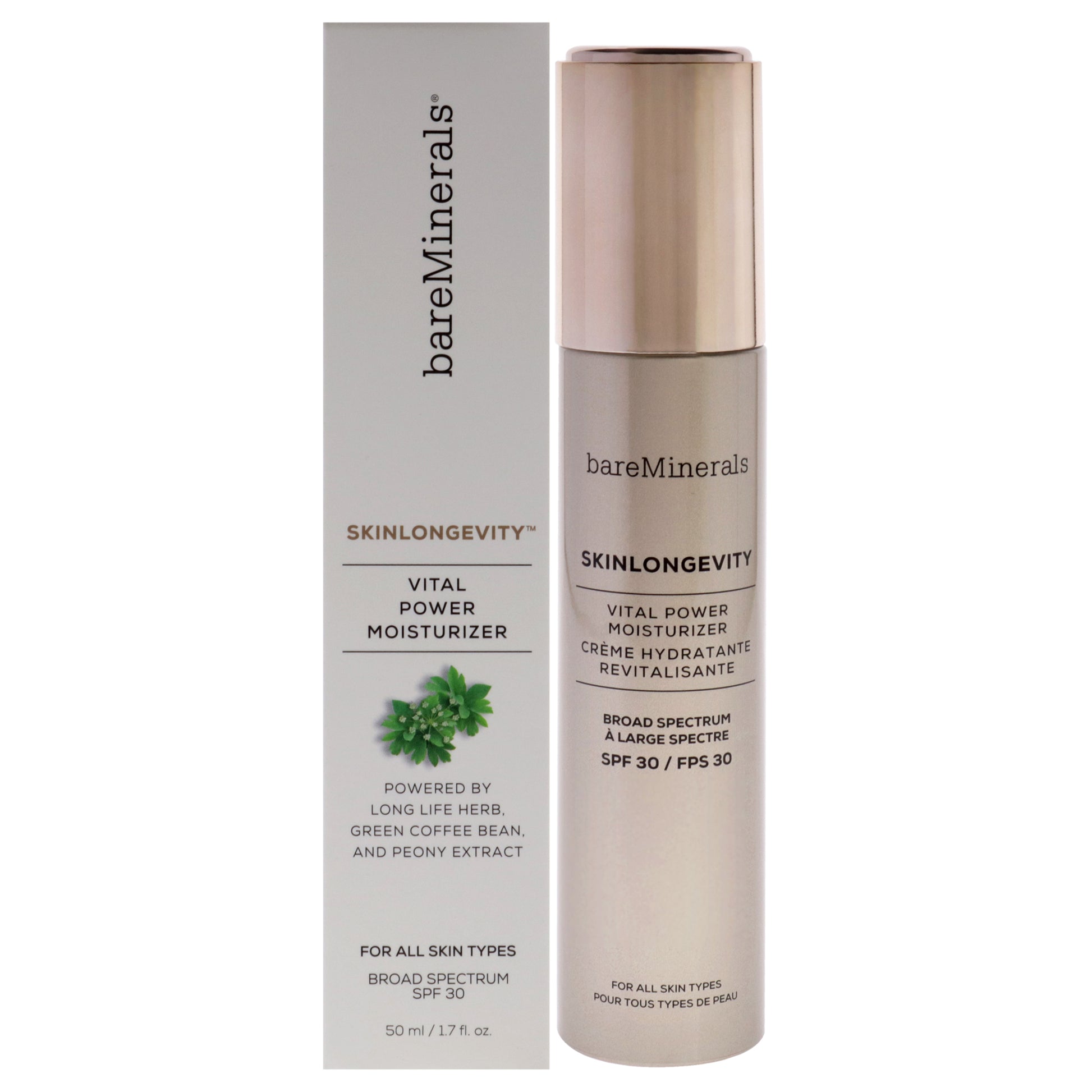 Skinlongevity Vital Power Moisturizer SPF 30