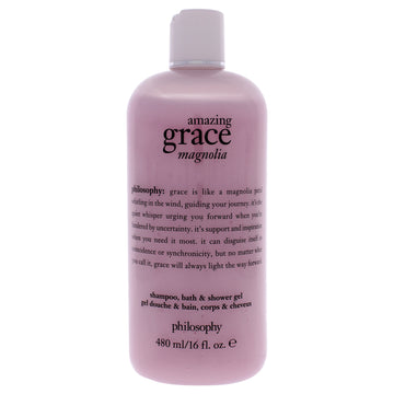 Amazing Grace Magnolia by Philosophy for Women 16 oz Shampoo, Bath and Shower Gel