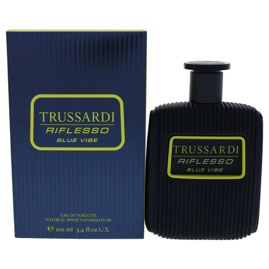 Riflesso Blue Vibe by Trussardi for Men - 3.4 oz EDT Spray