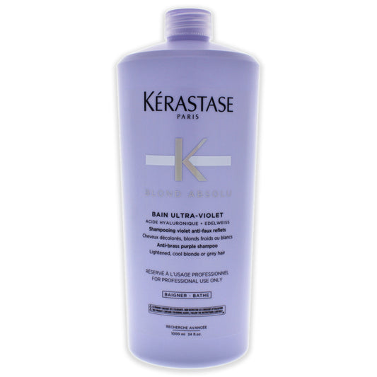 Blonde Absolu Bain Ultra Violet Shampoo by Kerastase for Unisex - 33.8 oz Shampoo