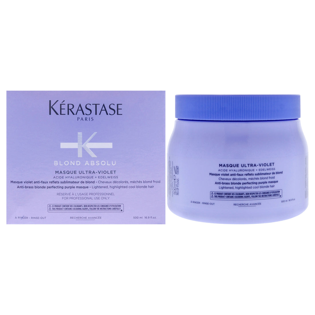 Blonde Absolu Ultra Violet Masque by Kerastase for Unisex - 16.9 oz Masque