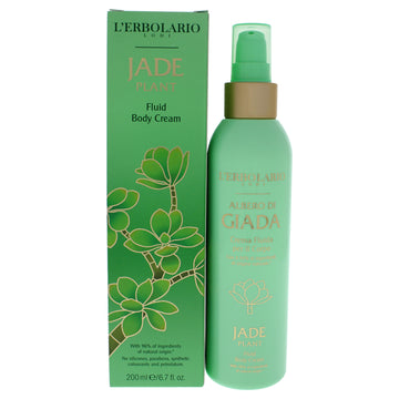 Jade Plant Fluid Body Cream by LErbolario for Unisex - 6.7 oz Body Cream