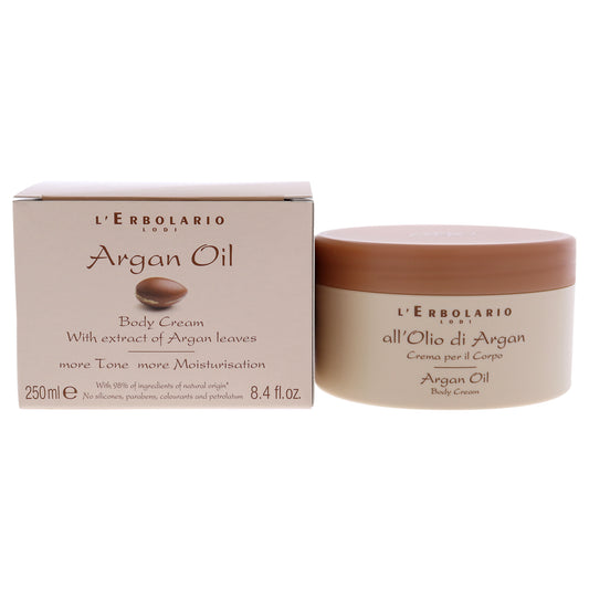 Argan Oil Body Cream by LErbolario for Unisex - 8.4 oz Body Cream