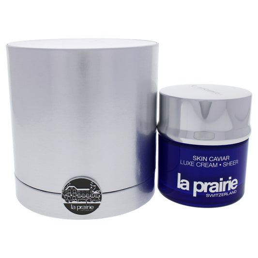 Skin Caviar Luxe Cream Sheer by La Prairie for Unisex - 3.4 oz Cream