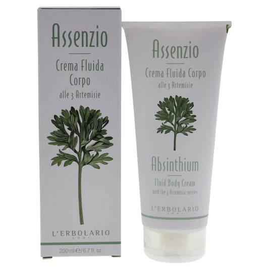 Absinthium Fluid Body Cream by LErbolario for Unisex - 6.7 oz Body Cream