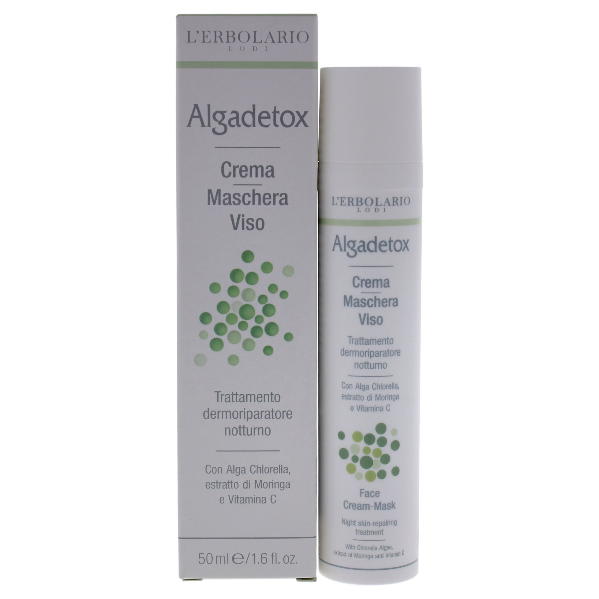 Algadetox Face Night Cream Mask