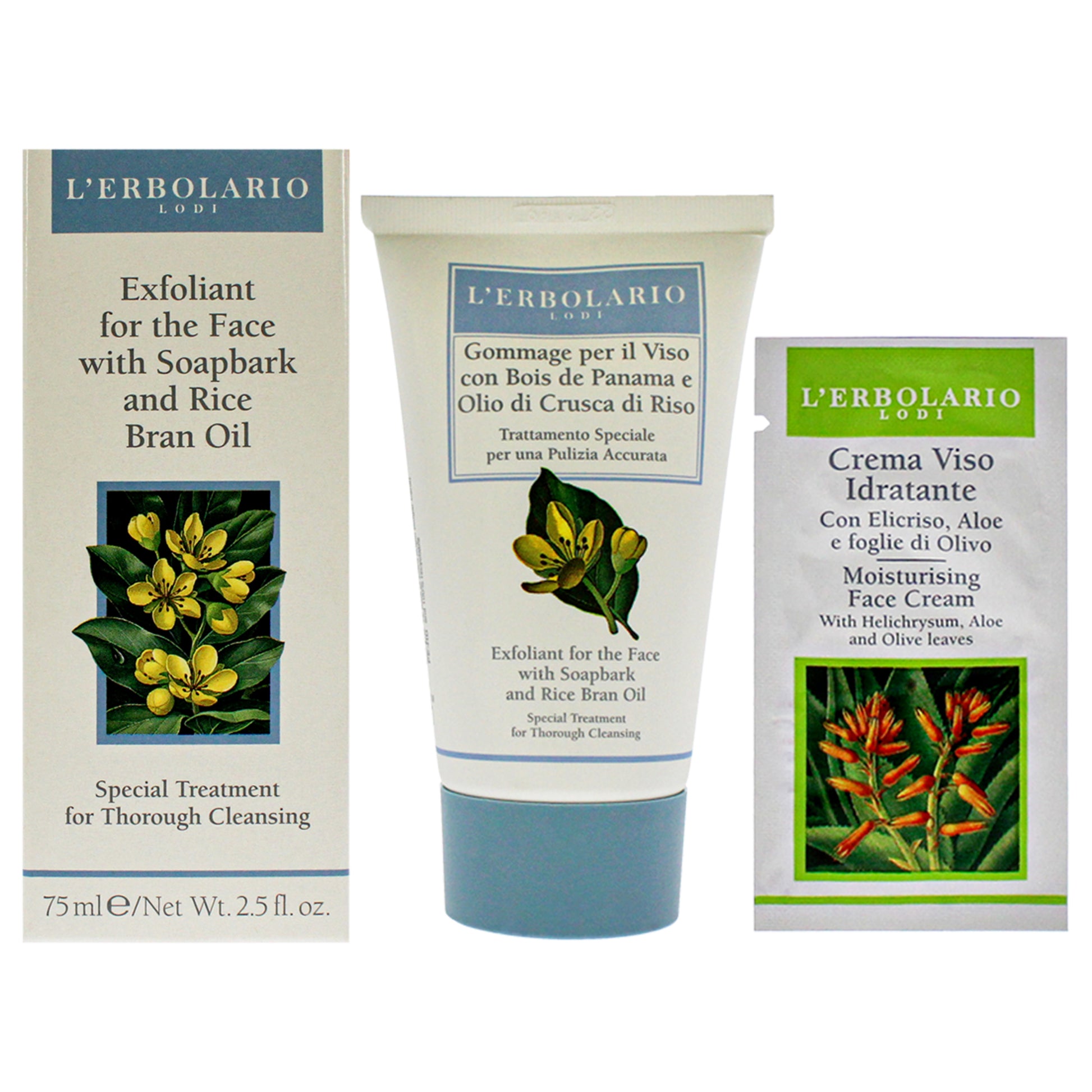 Exfoliant Soapbark - Rice Bran Oil