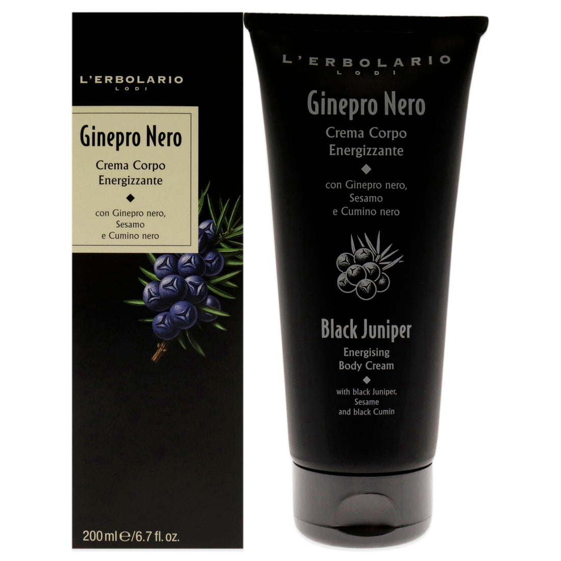 Energising Body Cream - Black Juniper