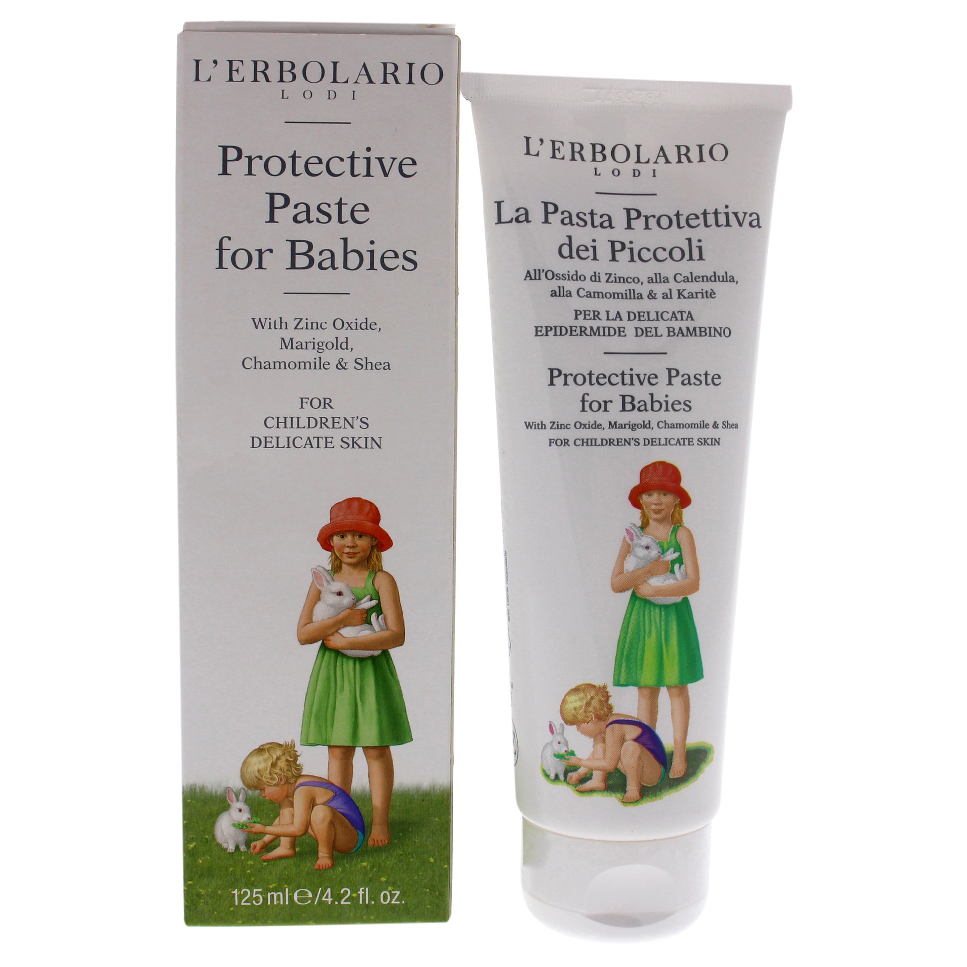 Protective Paste For Babies by LErbolario for Kids - 4.2 oz Paste