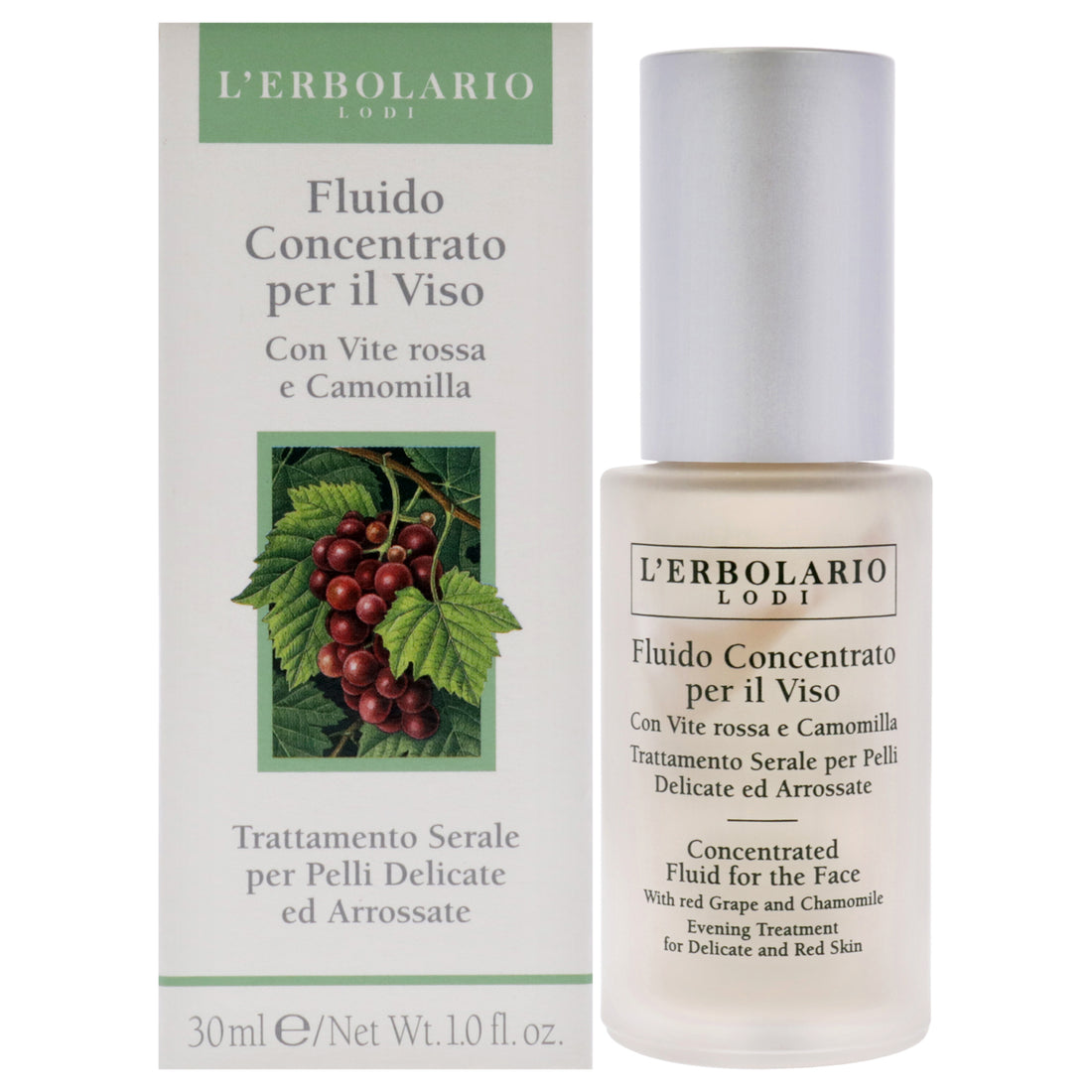 Concentrated Fluid Treatment by LErbolario for Unisex - 1 oz Treatment