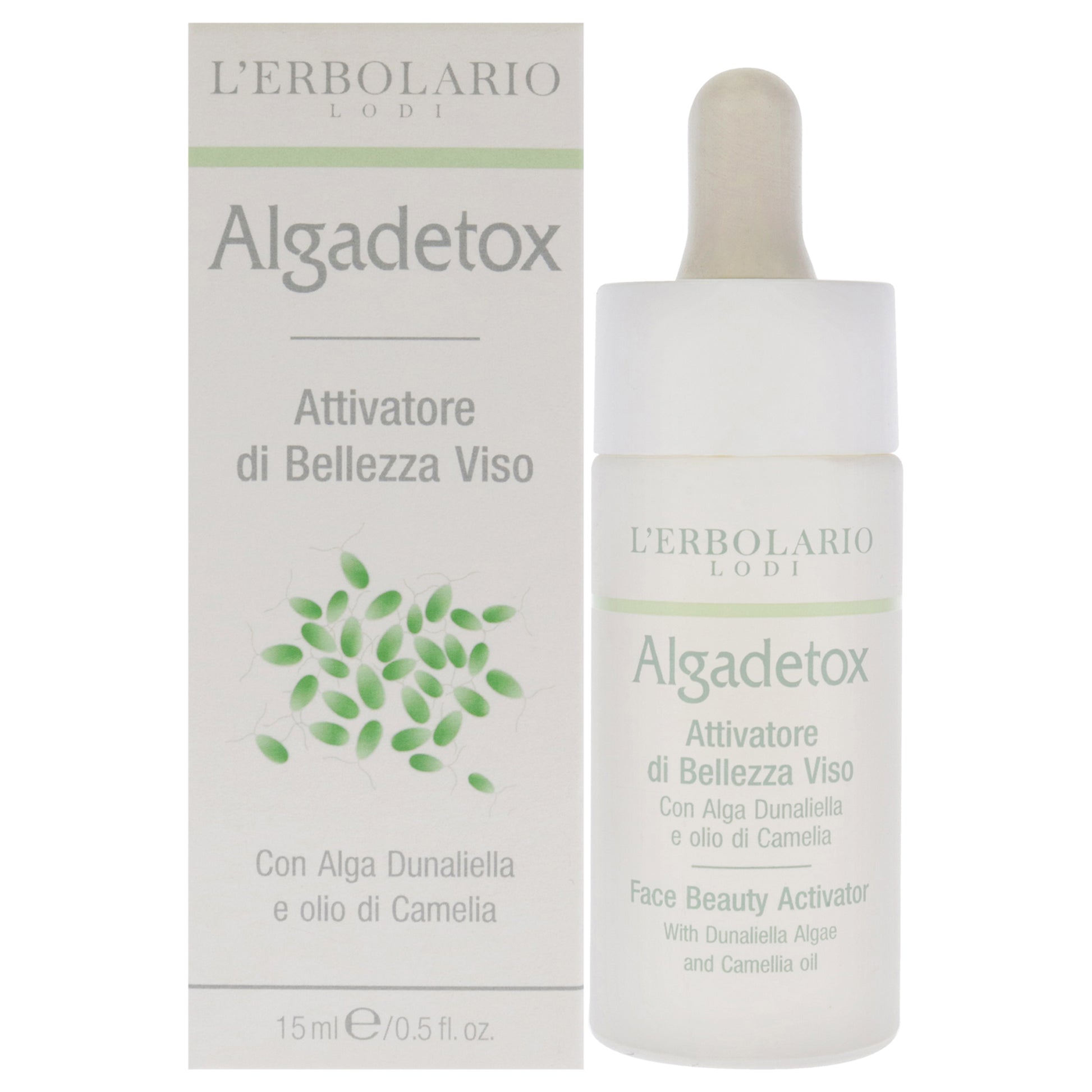 Algadetox Face Beauty Activator by LErbolario for Unisex - 0.5 oz Treatment