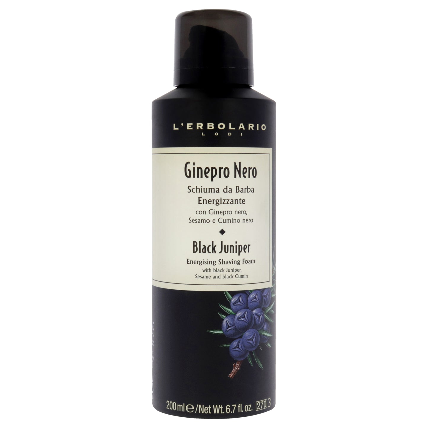 Black Juniper Energising Shaving Foam