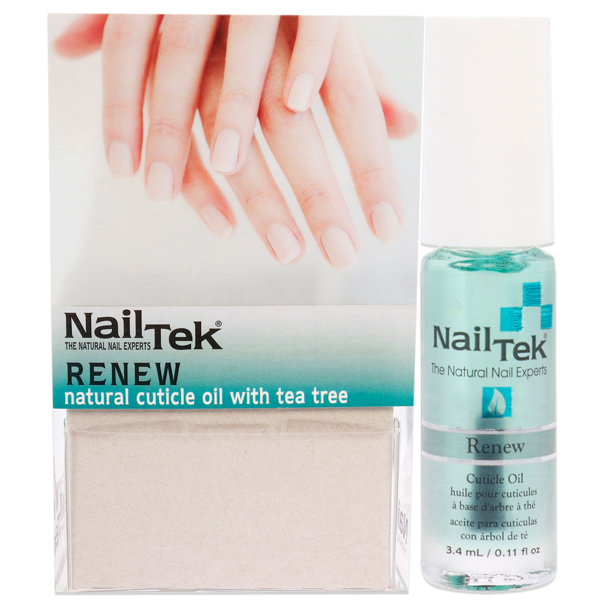 Renew Natural Cuticle Oil with Tea Tree Nail Treatment