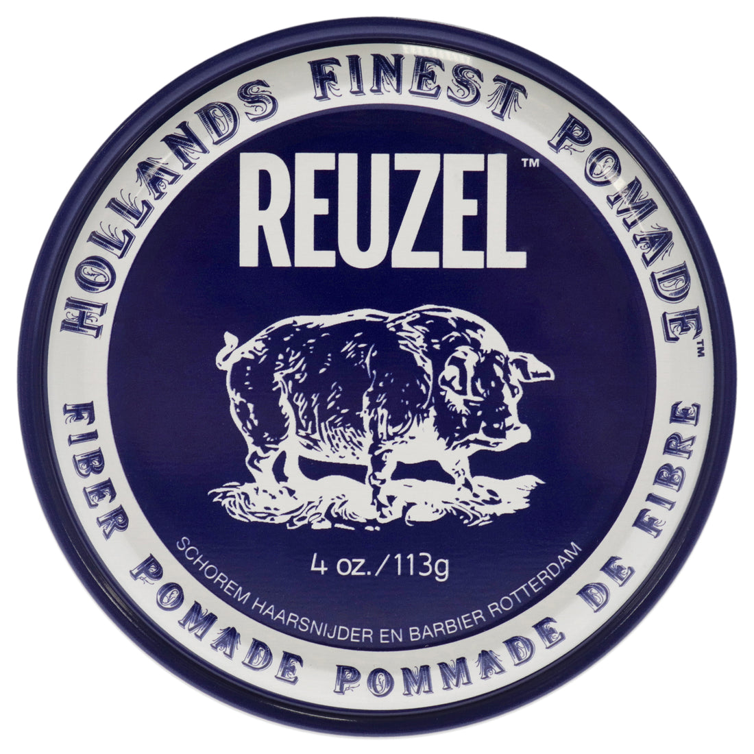 Fiber Pomade by Reuzel for Men - 4 oz Pomade