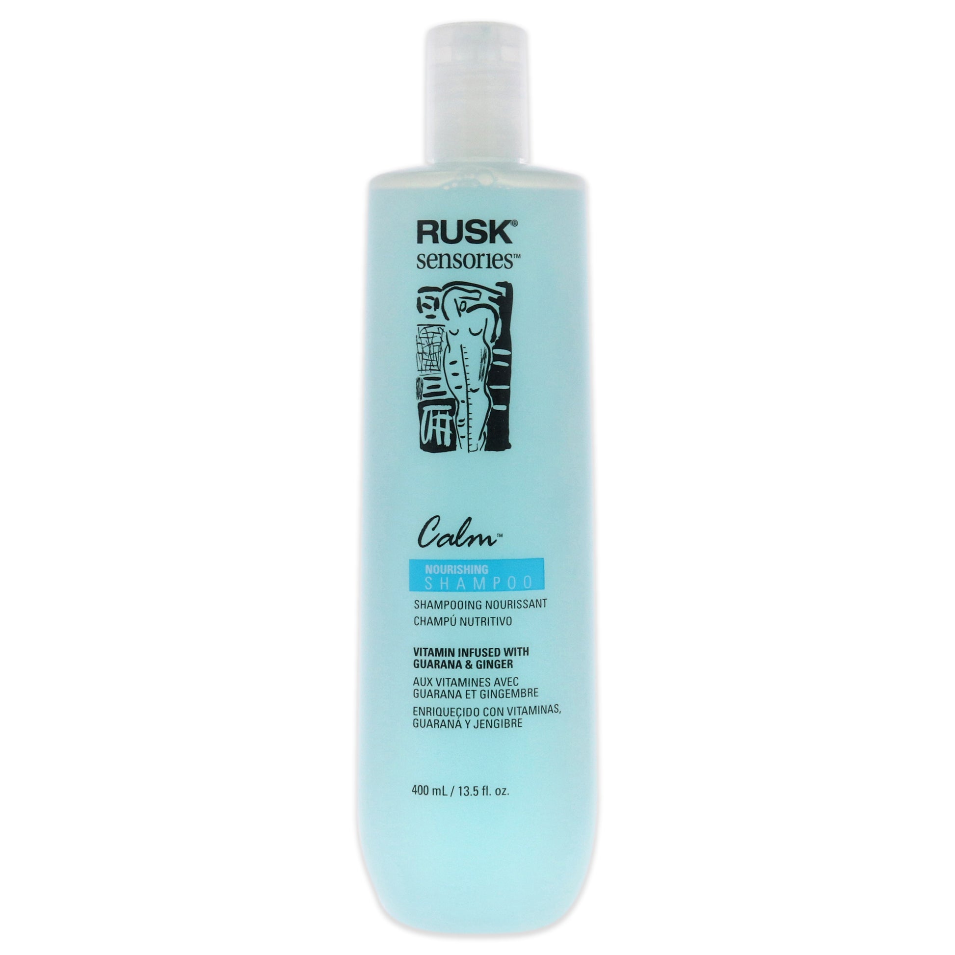 Rusk Sensories Calm Guarana and Ginger Nourishing Shampoo