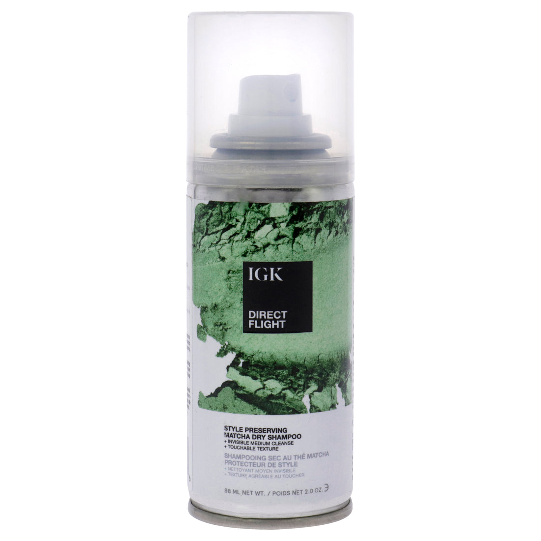 IGK Direct Flight Matcha Dry Shampoo