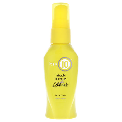 Its A 10 Miracle Leave-In For Blondes