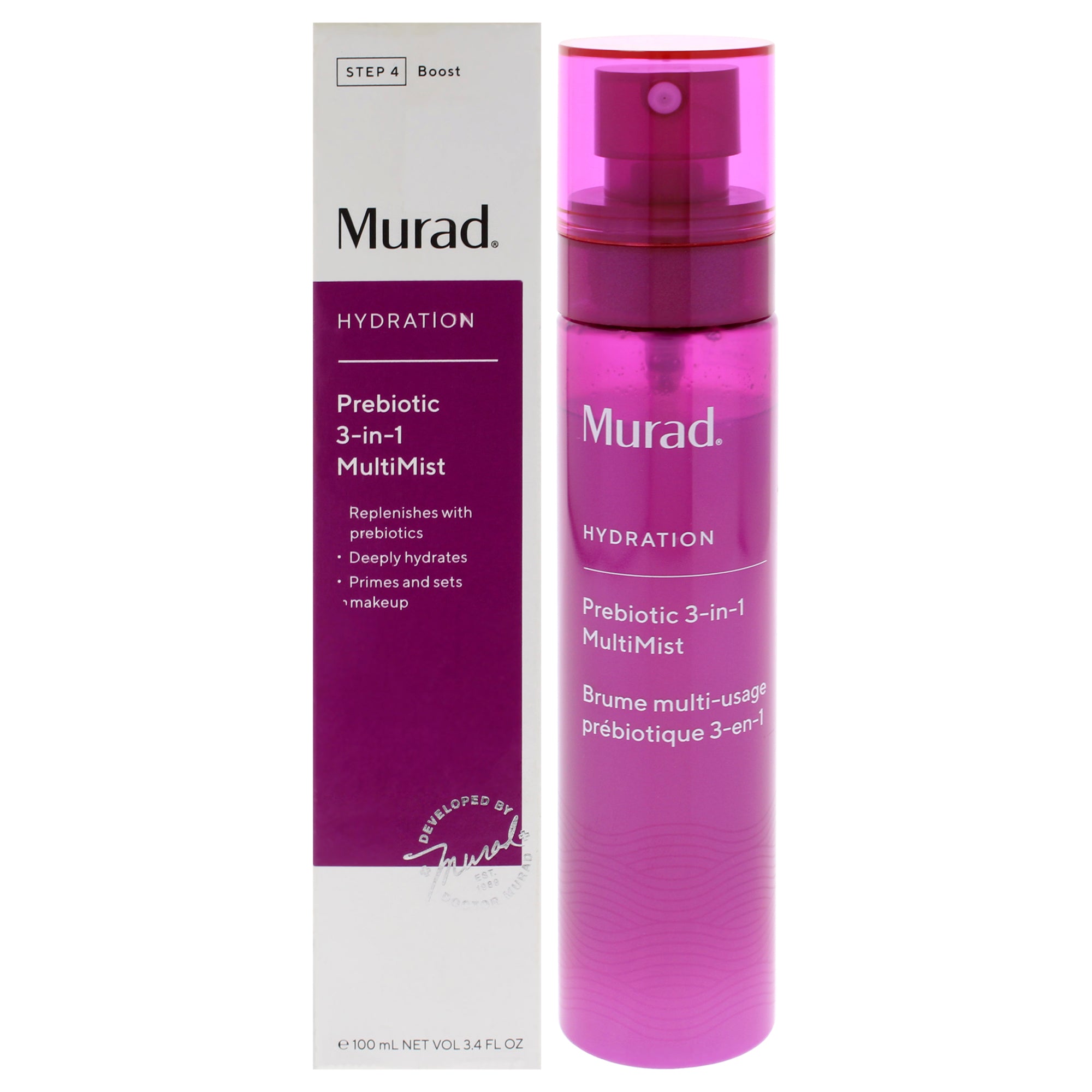 Prebiotic 3-In-1 Multi-Mist by Murad for Unisex - 3.4 oz Mist – Style ...