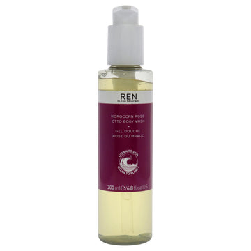 Moroccan Rose Otto Body Wash by REN for Unisex - 6.8 oz Body Wash