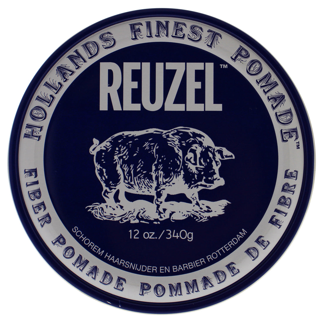 Fiber Pomade by Reuzel for Men - 12 oz Pomade