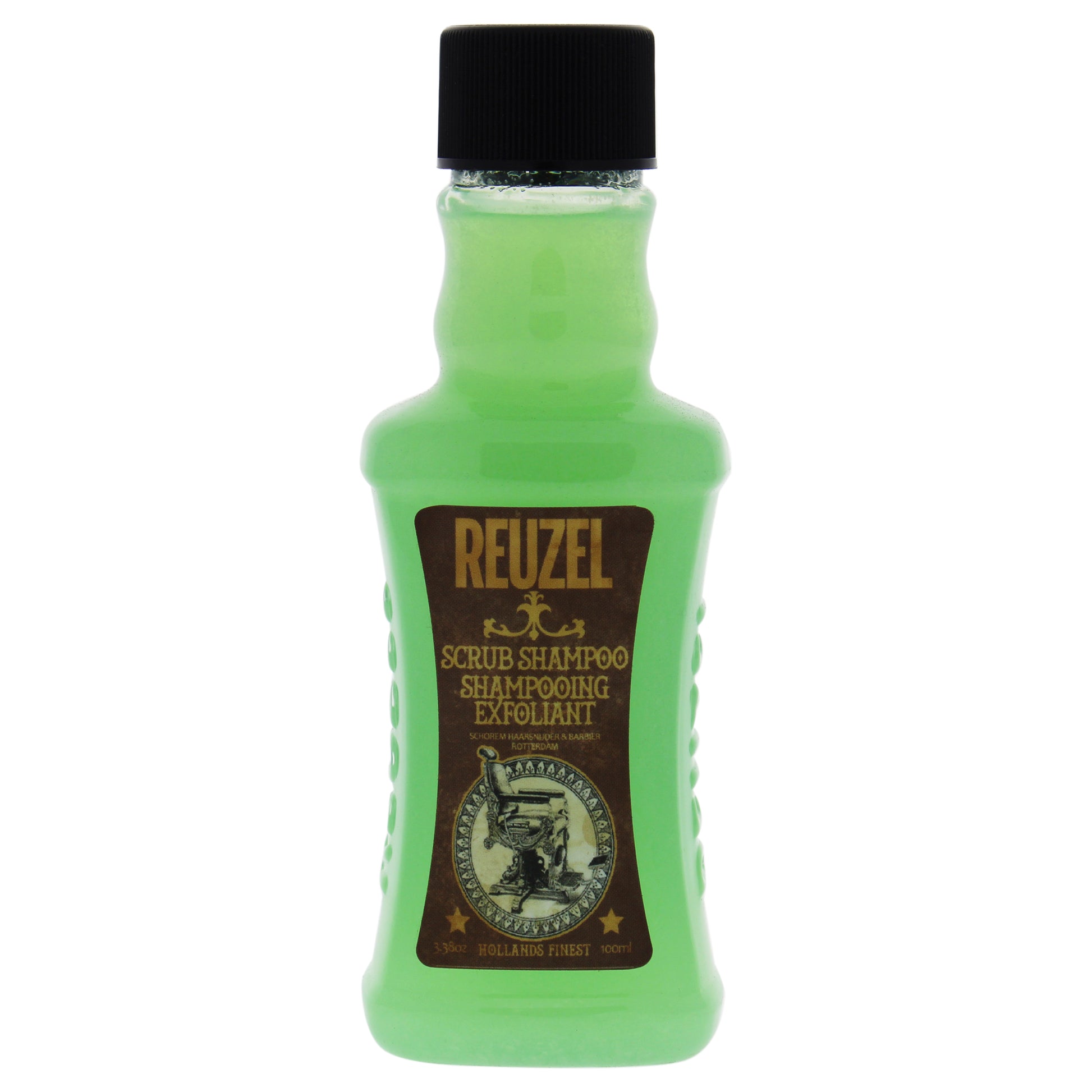 Scrub Shampoo by Reuzel for Men - 3.38 oz Shampoo