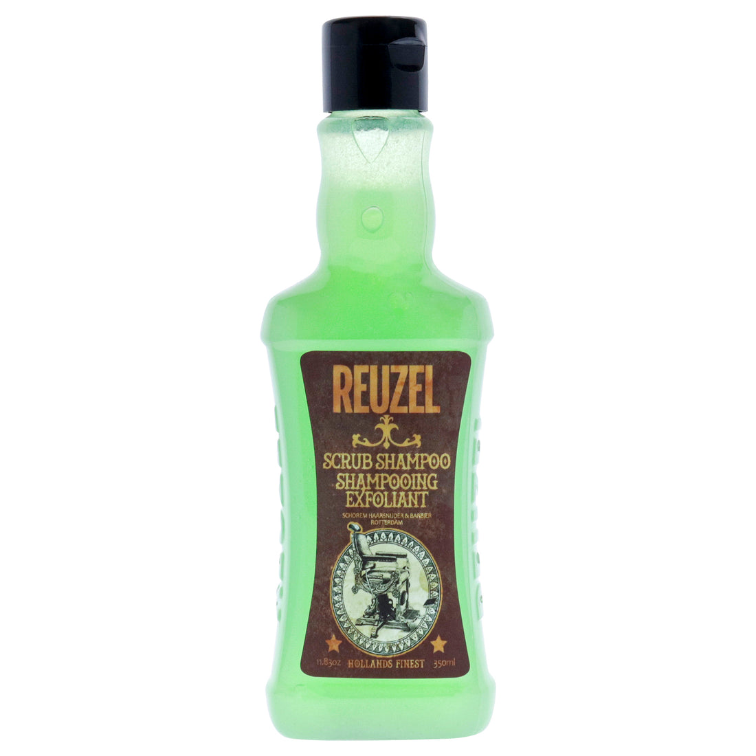 Scrub Shampoo by Reuzel for Men - 11.83 oz Shampoo