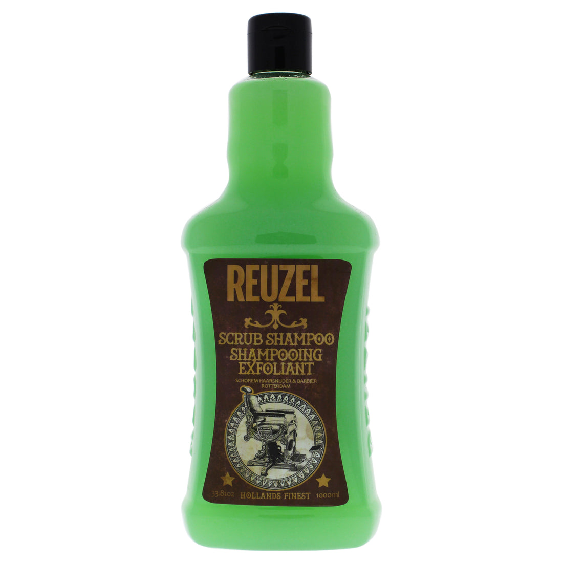 Scrub Shampoo by Reuzel for Men - 33.81 oz Shampoo