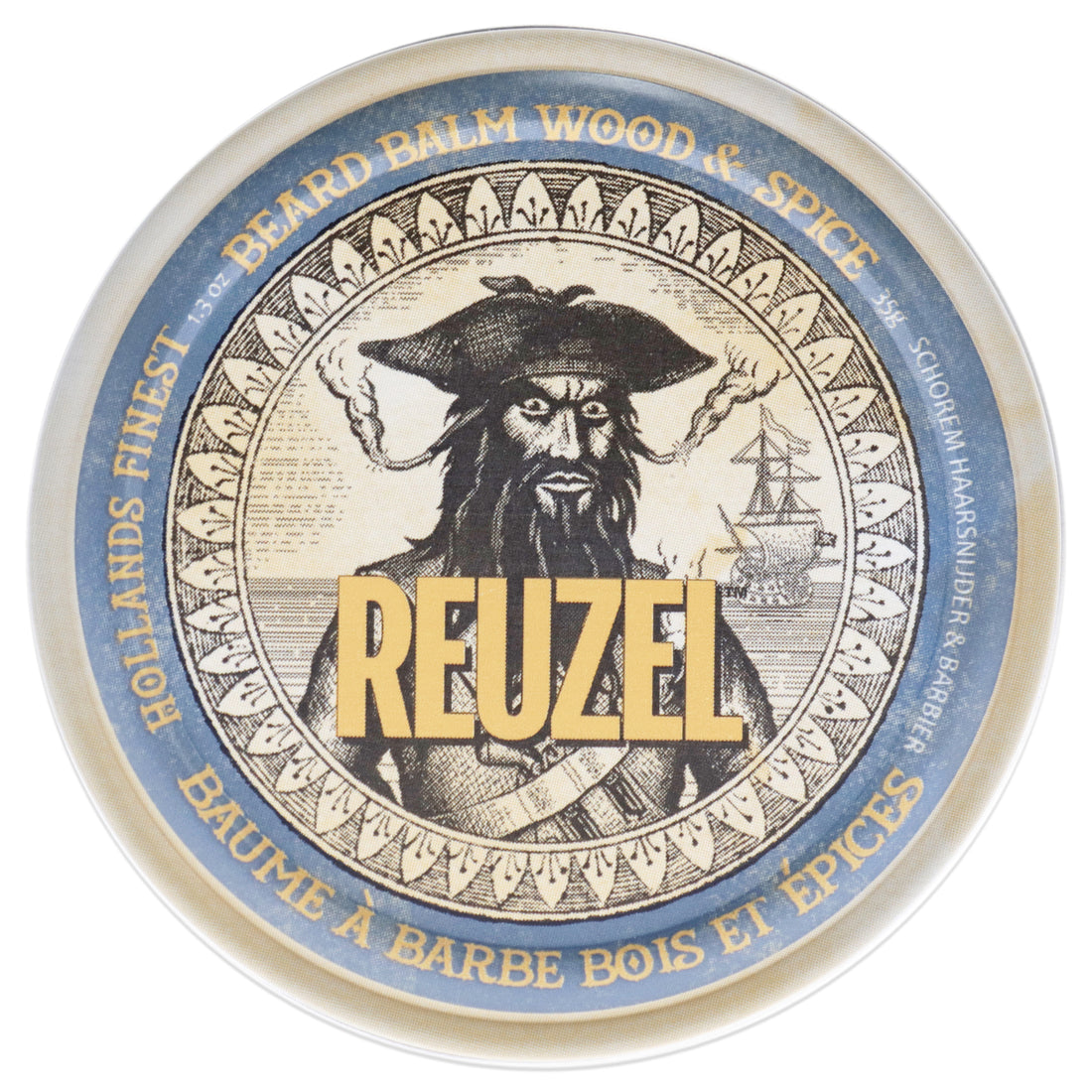 Wood and Spice Beard Balm by Reuzel for Men - 1.3 oz Balm